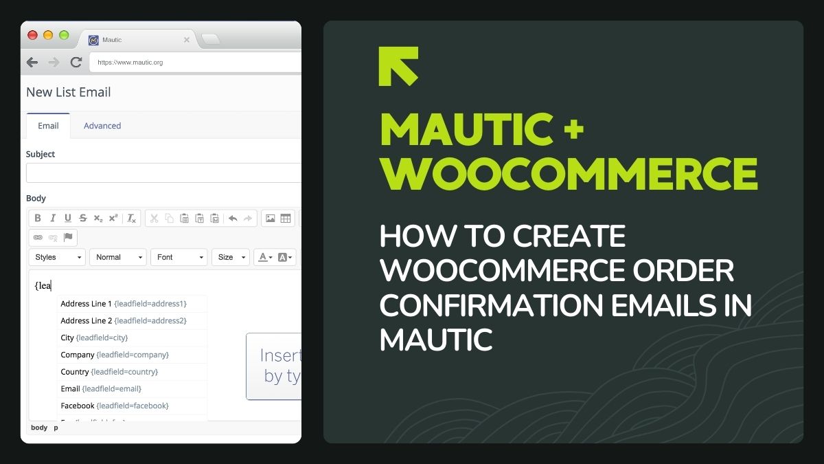 Read more about the article How to Create WooCommerce Order Confirmation Emails in Mautic
